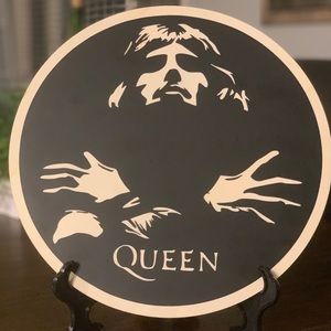 Custom 12” Wooden Record Plaque with Stand